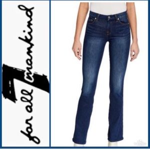7 For All Mandkind Kimmie Bootcut Jeans Size 28